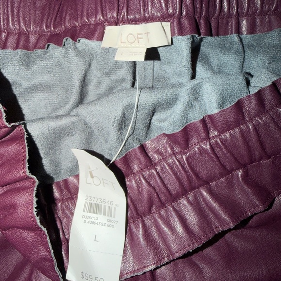 The Loft Faux Leather Mini Skirt - Picture 8 of 9